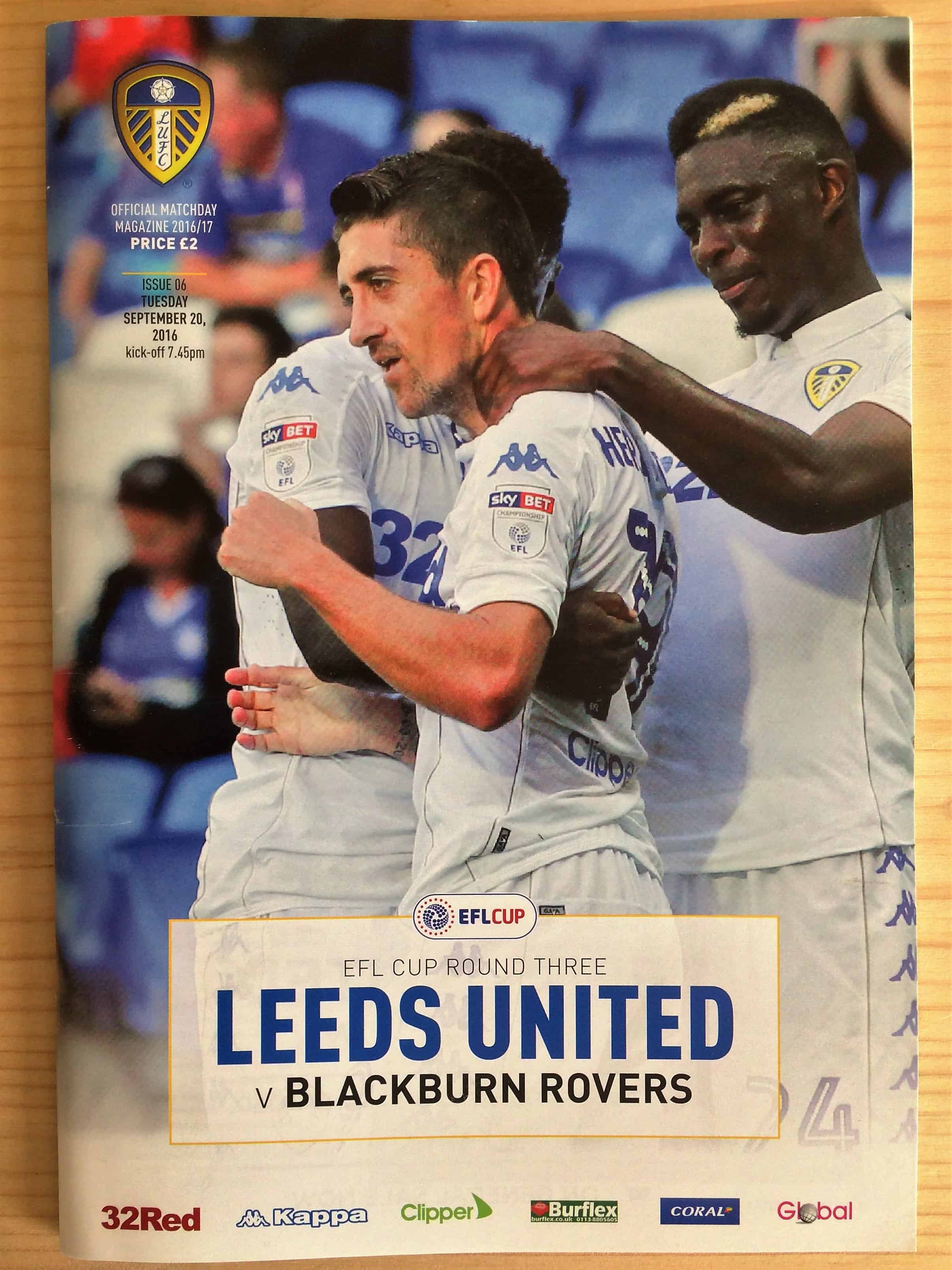 Leeds United FC v Blackburn Rovers FC